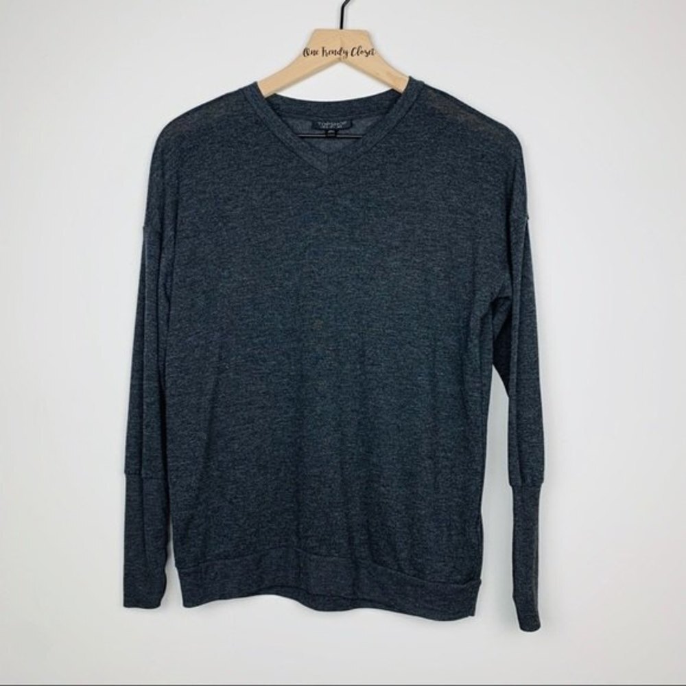 Topshop | Pull Over Long Sleeve Crew Neck Sweater